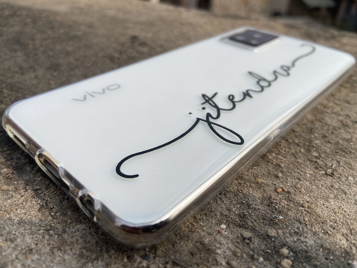 vivo transparent case